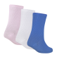 Jordan GIRLS SCALLOPED 3 pack Socks Lightweight "Pink Foam"