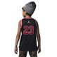 Jordan Infants 23 Jersey Top Schwarz