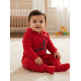 Jordan Infants Air Jumpman Hooded Coverall "Gym Red"