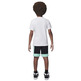 Jordan Infants JDB Galaxy French Terry Tee + Shorts Set "Black"