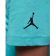Jordan Infants JDB MJ Wordmark Embroidered Tee "Washed Teal"
