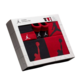 Jordan JHN Jumpman Infants Hat/Bodysuit/Bootie and Bid 5-Pc Set "Red-Black"