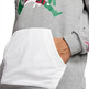 Jordan Jumpman Classics Fleece Pullover Hoodie "CarbonWhite"