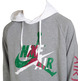 Jordan Jumpman Classics Fleece Pullover Hoodie "CarbonWhite"