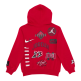 Jordan Kids Dynasty Fleece Terry Hoodie "Gym Red"
