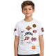 Jordan Kids Dynasty Patch T-Shirt "White"
