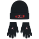 Jordan Kids JAN 23 Beanie and Gloves 2Piece Set "Black"