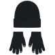 Jordan Kids JAN 23 Beanie and Gloves 2Piece Set "Black"