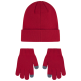 Jordan Kids JAN 23 Beanie and Gloves 2Piece Set "University Red"