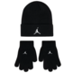 Jordan Kids Jan Essentials Beanie and Gloves 2Pieces "Black"
