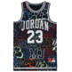 Jordan Kids JDB 23 AOP Jersey "Black-Sail"
