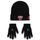 Jordan Kids JDB 23 Jersey Beanie and Gloves 2Piece Set "Black-Gym Red"