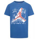 Jordan Kids JDB Air 2 3D Short Sleeve Tee "Industrial Blue"