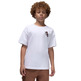 Jordan Kids JDB Air Jordan Has Landed SS Tee "White"