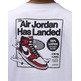 Jordan Kids JDB Air Jordan Has Landed SS Tee "White"