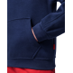 Jordan KIds JDB Brooklyn Fleece Pullover Hoodie "College Navy"