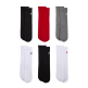 Jordan Kids JDB Everyday Essentials Crew 6 PPack Socks "Gym Red"