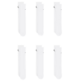 Jordan Kids JDB Everyday Essentials Crew 6 PPack Socks "White"