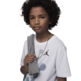 JDB für Kinder Gradient Stacked Tee "White-Industrail Blue"