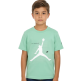 Jordan Kids JDB Jumpman Grid Blur Tee "Green Glow"