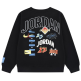 Jordan Kids JDB MJ Dynasty Fleece Terry Crew "Black"