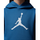 Jordan Kids Jumbo Jumpman Fleece Hoodie "True Bule"