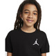 Jordan Kinder Jumpman Luft bestickt Tee "Black"