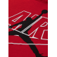 Jordan KIDS JUMPMAN AIR long-sleeved hooded t-shirt "Gym Red"