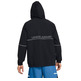UA Herren Zone gewebte Jacke "Schwarz"