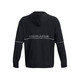UA Herren Zone gewebte Jacke "Schwarz"
