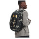 Rucksack UA Hustle 5.0 "Black Metallic Gold"