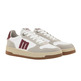 Mustang Sneakers Alpha "Off white-Bordeaux"