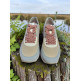 Mustang Sneakers Joggo "Beige Plity Azul"
