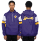 New Era LA Lakers H1 Quarter-ZIP 2984 Anorak Windbreaker