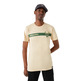 Die neue Ära Milwaukee Bucks Team Logo Stripe Tee "Maize"