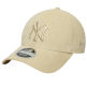 New Era MLB New York Yankees Cord 9FORTY M-Crown Cap "Beige"