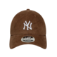New Era MLB NY Yankees Cord 9FORTY M-Crown Adjustable Cap "Brown"