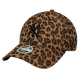 New Era MLB NY Yankees Wns Leopard Cord 9FORTY Adjustable Cap