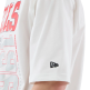 New Era NBA BB Chicago Bulls Script Graphic Oversized T-Shirt "White "