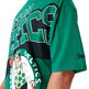 Neue Era NBA Boston Celtics Großes Wordmark überdimensionales T-Shirt