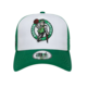 New Era NBA Boston Celtics Side Patch 9FORTY A-Frame Trucker Adjustable Cap