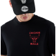 New Era NBA Chicago Bulls Court Graphic Regular Tee "Black"