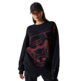 New Era NBA Chicago Bulls Knit Oversized Sweater "Black"