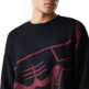 New Era NBA Chicago Bulls Knit Oversized Sweater "Black"