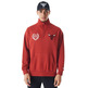 Neue Era NBA Chicago Bulls Lifestyle Quarter Zip Sweater "Red"