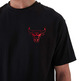 Neue Ära NBA Chicago Bulls Metallic Tee "Black-Red"