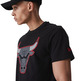 Neue Ära NBA Chicago Bulls Outline Tee "Schwarz"