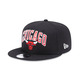 Neu Era NBA Chicago Bulls Patch 9FIFTY Snapback "6 Ringe"