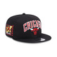 Neu Era NBA Chicago Bulls Patch 9FIFTY Snapback "6 Ringe"