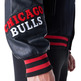 New era NBA Chicago Bulls Patch Varsity Jacket "Black"